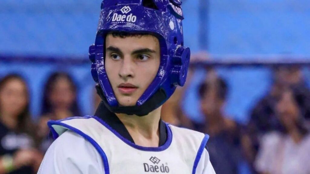Morre Cauã Batista, promessa do taekwondo brasileiro, em luto