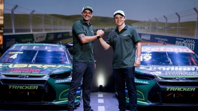 Felipe Massa e Julio Campos formam dupla na Stock Car 2023