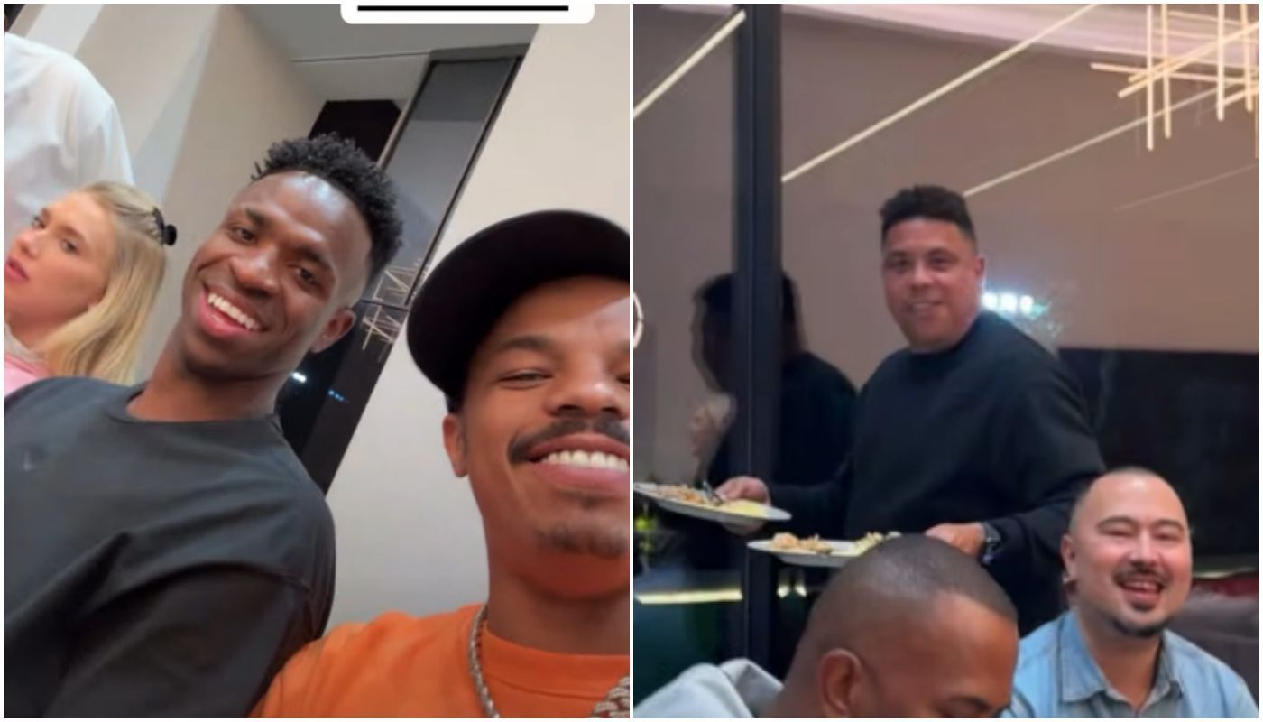 Virginia e Vini Jr. celebram jantar com a família de Marley