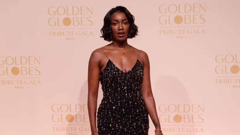 Iza surge com novo visual deslumbrante no Globo de Ouro