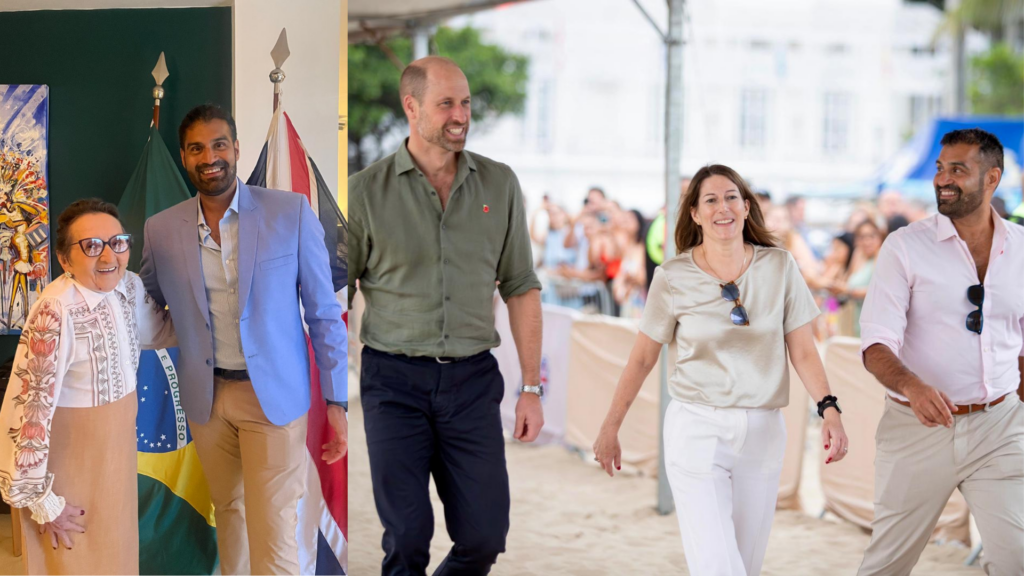 Cônsul que coordenou visita de William ao Rio foi ator em filme