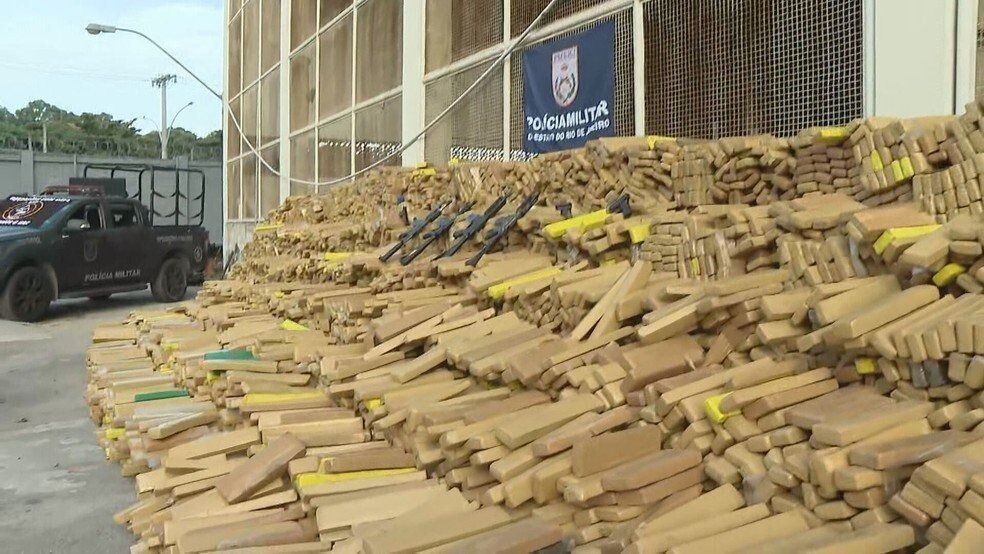 48 toneladas de maconha: Apreensão histórica no Rio de Janeiro