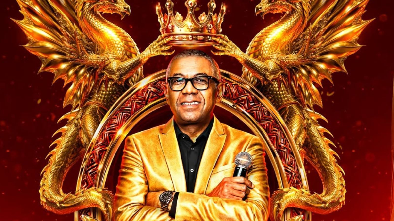 Sambista Reinaldo brilha no enredo da Dragões da Real 2027