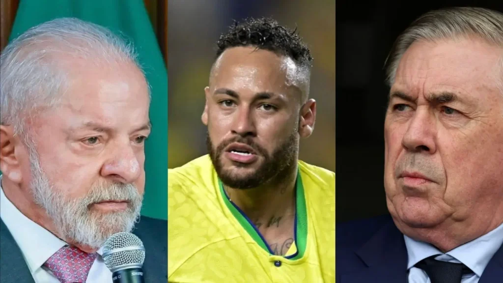 Lula revela conversa com Ancelotti sobre Neymar na Seleção