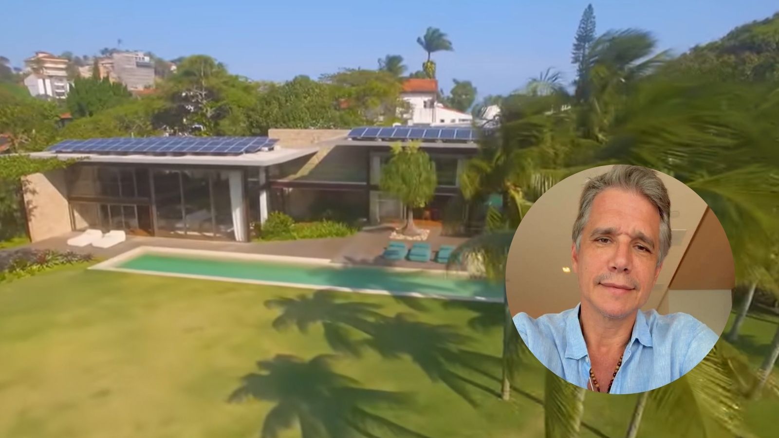 Mansão de Márcio Garcia avaliada em R$ 250 milhões: conheça detalhes.