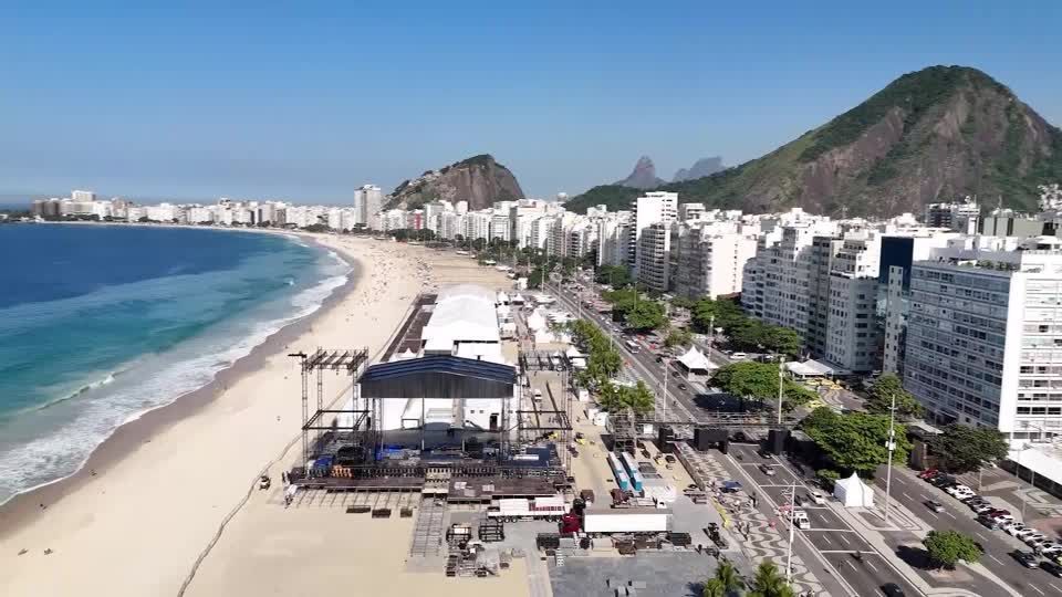Todo Mundo No Rio: montagens do show da Shakira começam já!