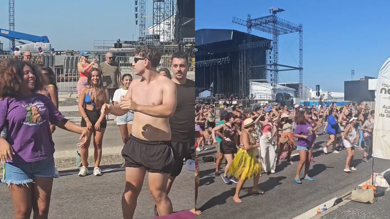 Shakira no Rio: fãs dançam Waka Waka em aulão animado na praia