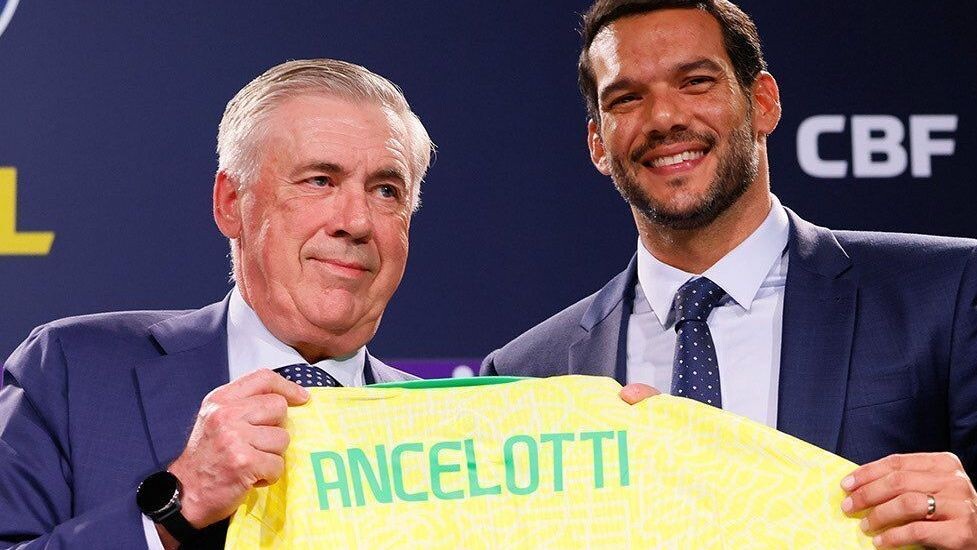 Ancelotti completa um ano na Seleção Brasileira em busca do hexa