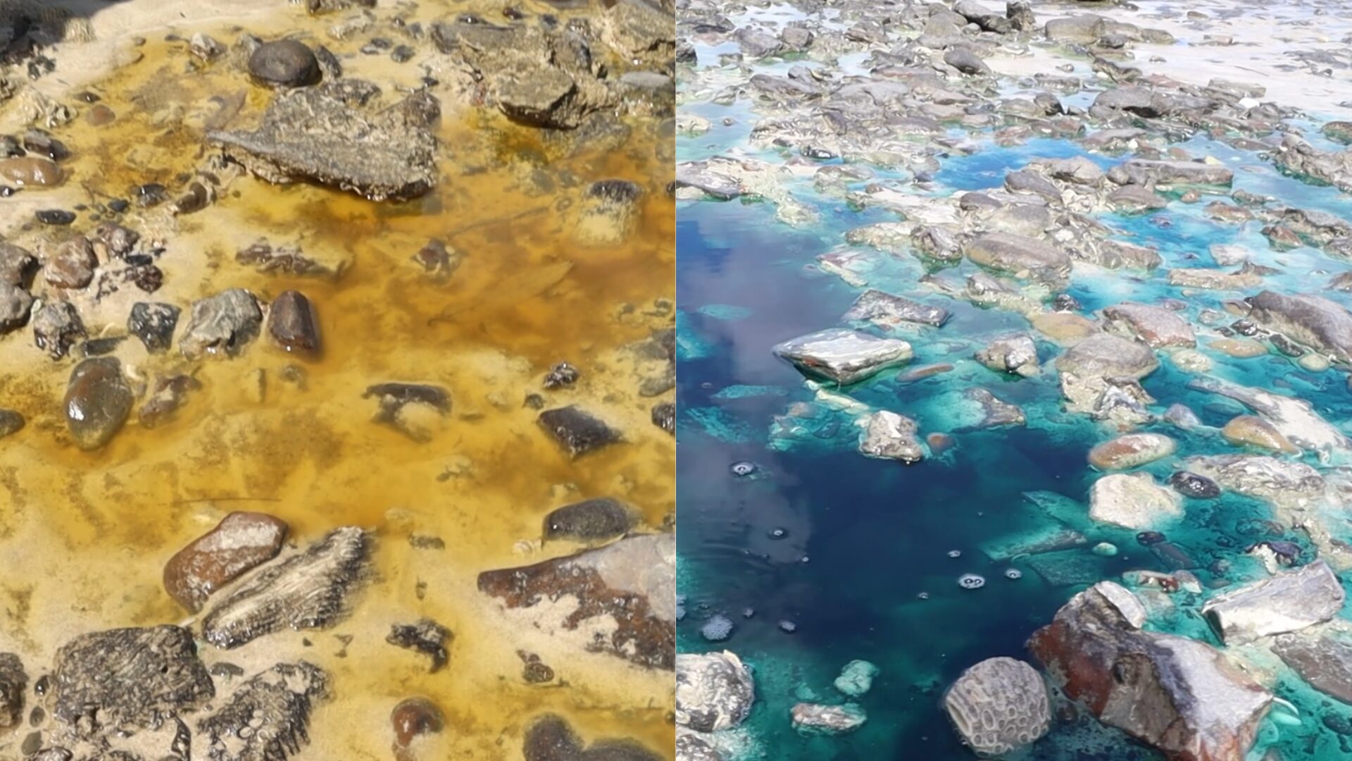 PF investiga manchas coloridas e contaminação em Salvador