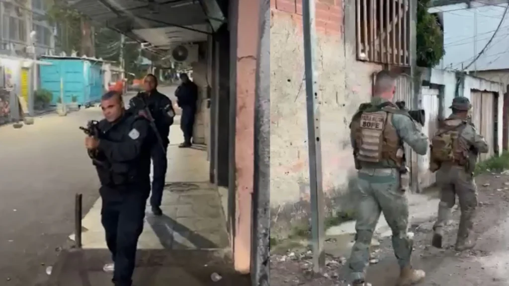 PM faz operação para retirar barricadas e garantir segurança no RJ