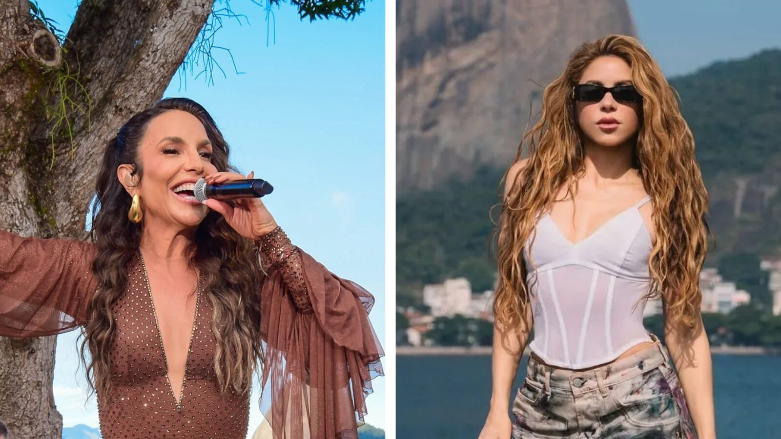 Ivete Sangalo republica vídeo com Shakira e gera expectativa de show