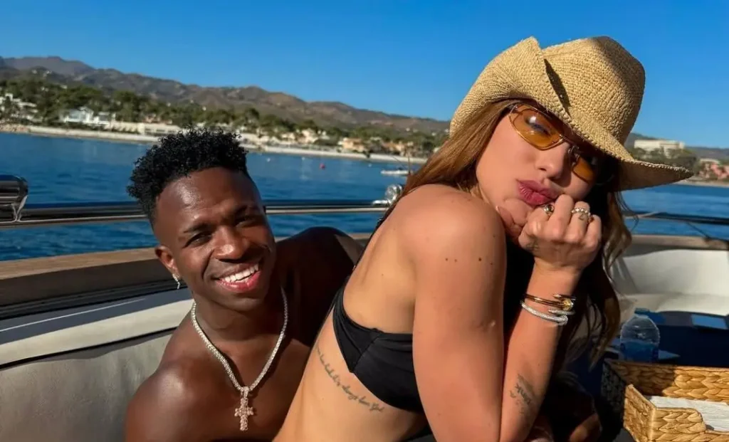 Vini Jr ganha 100 mil seguidores no Instagram após término
