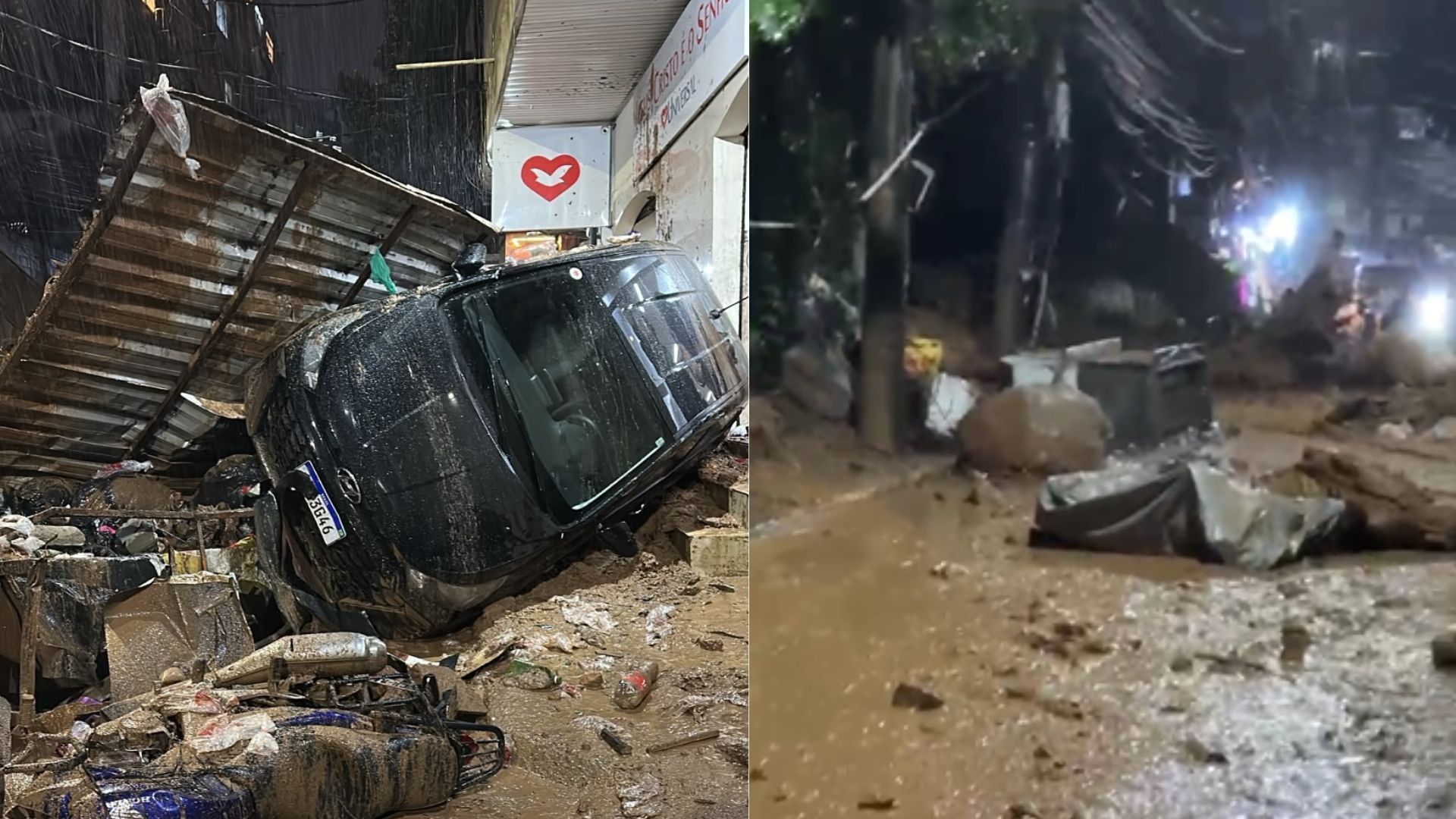 Deslizamento na Rocinha interdita via e causa transtornos no RJ