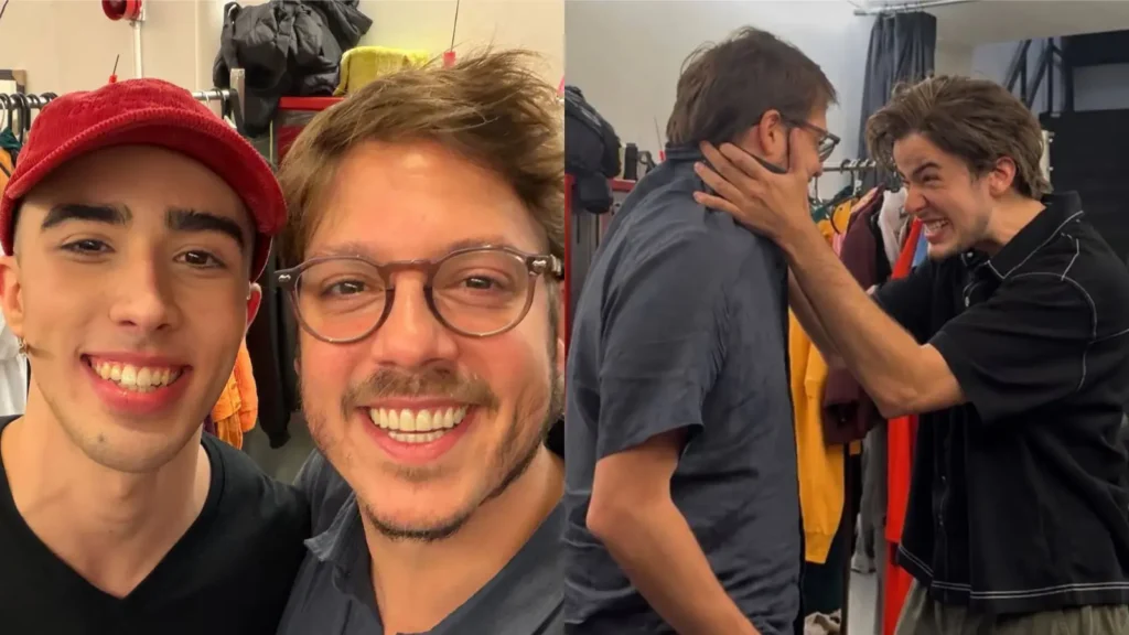 Fábio Porchat se emociona ao ver peça sobre Paulo Gustavo