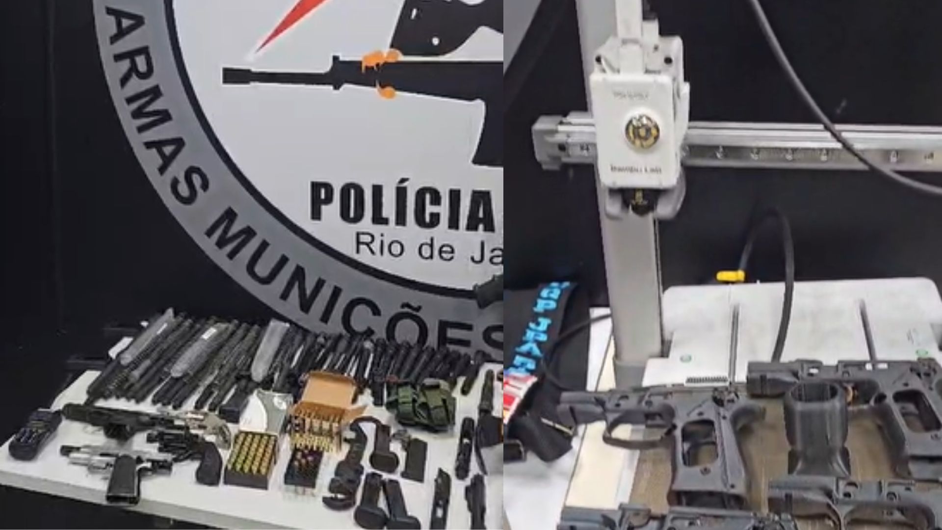 Polícia apreende impressora 3D e evita fabricação de armas no RJ