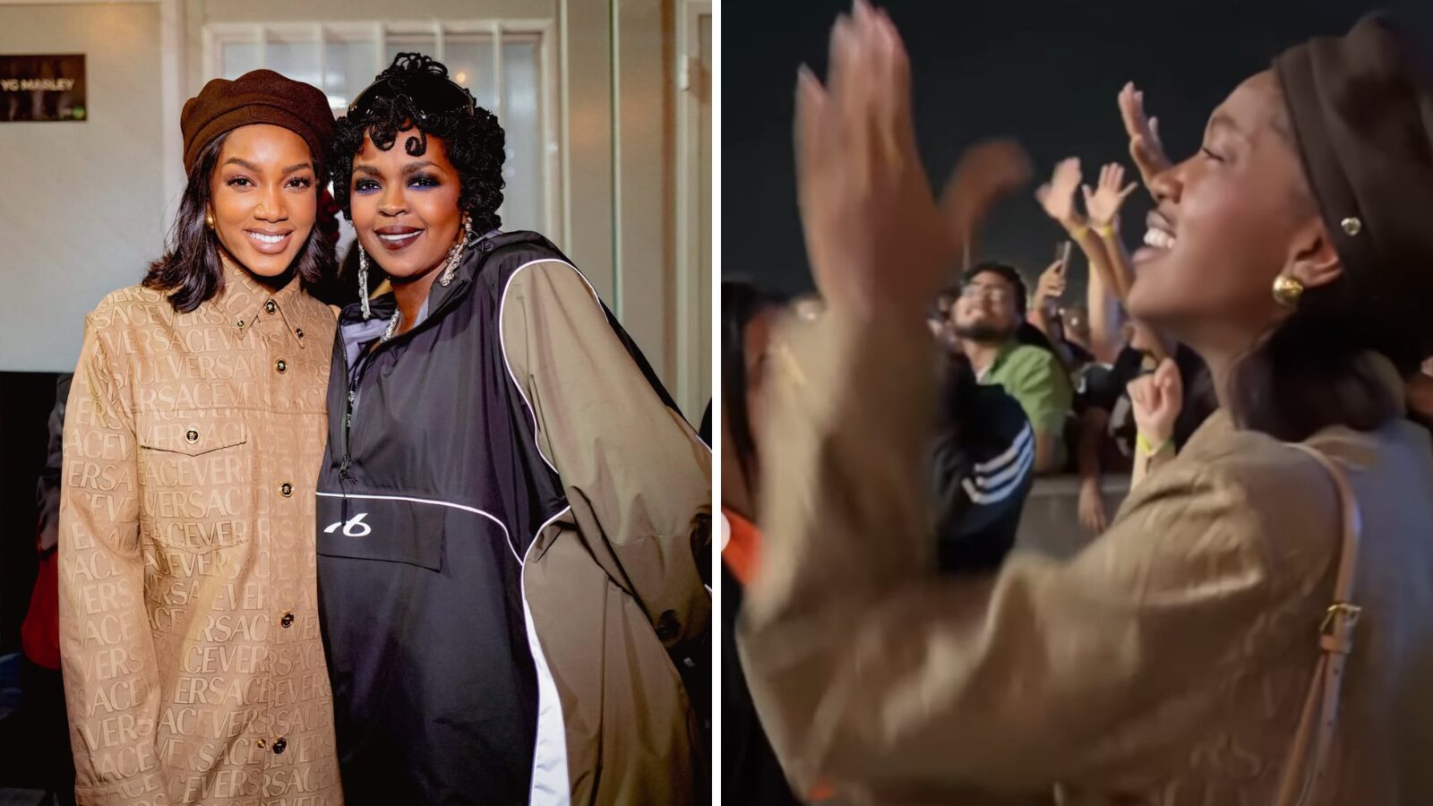Iza posa com Lauryn Hill e faz declaração emocionante sobre amor