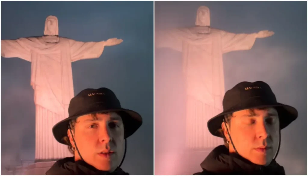 Vídeo de vítima no Cristo: momentos emocionantes antes do trágico acidente