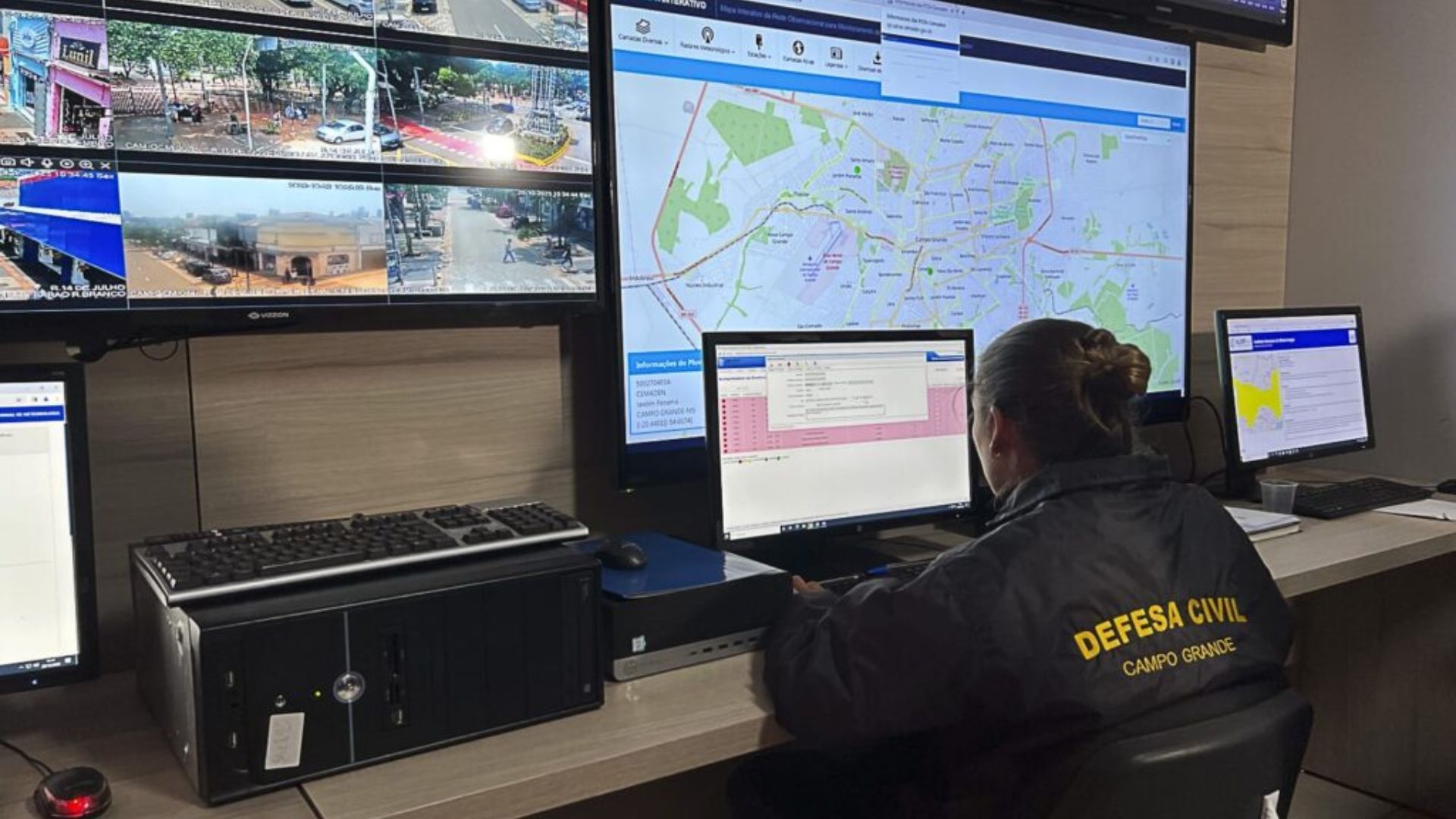 Defesa Civil emite alerta para ventos em Campo Grande (MT): Saiba mais