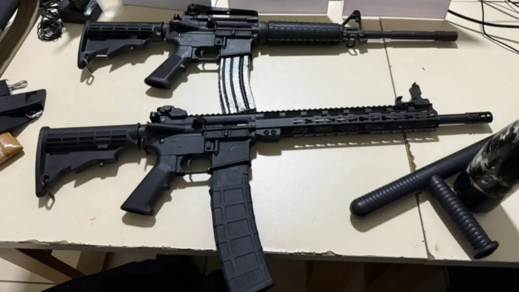 Armazém de armas é encontrado: três presos com fuzis no Acre