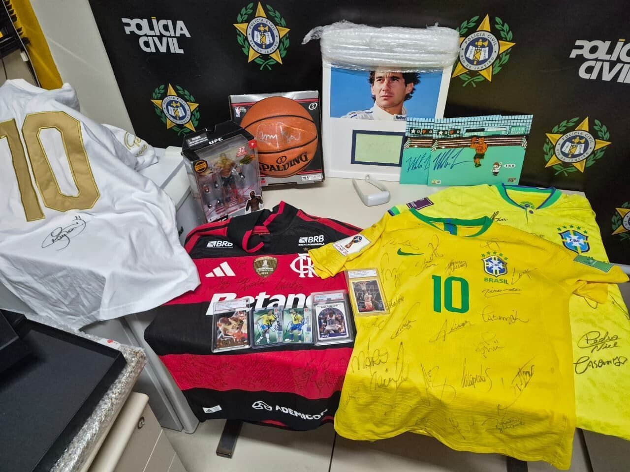Polícia recupera acervo esportivo raro e valoriza coleção no RJ