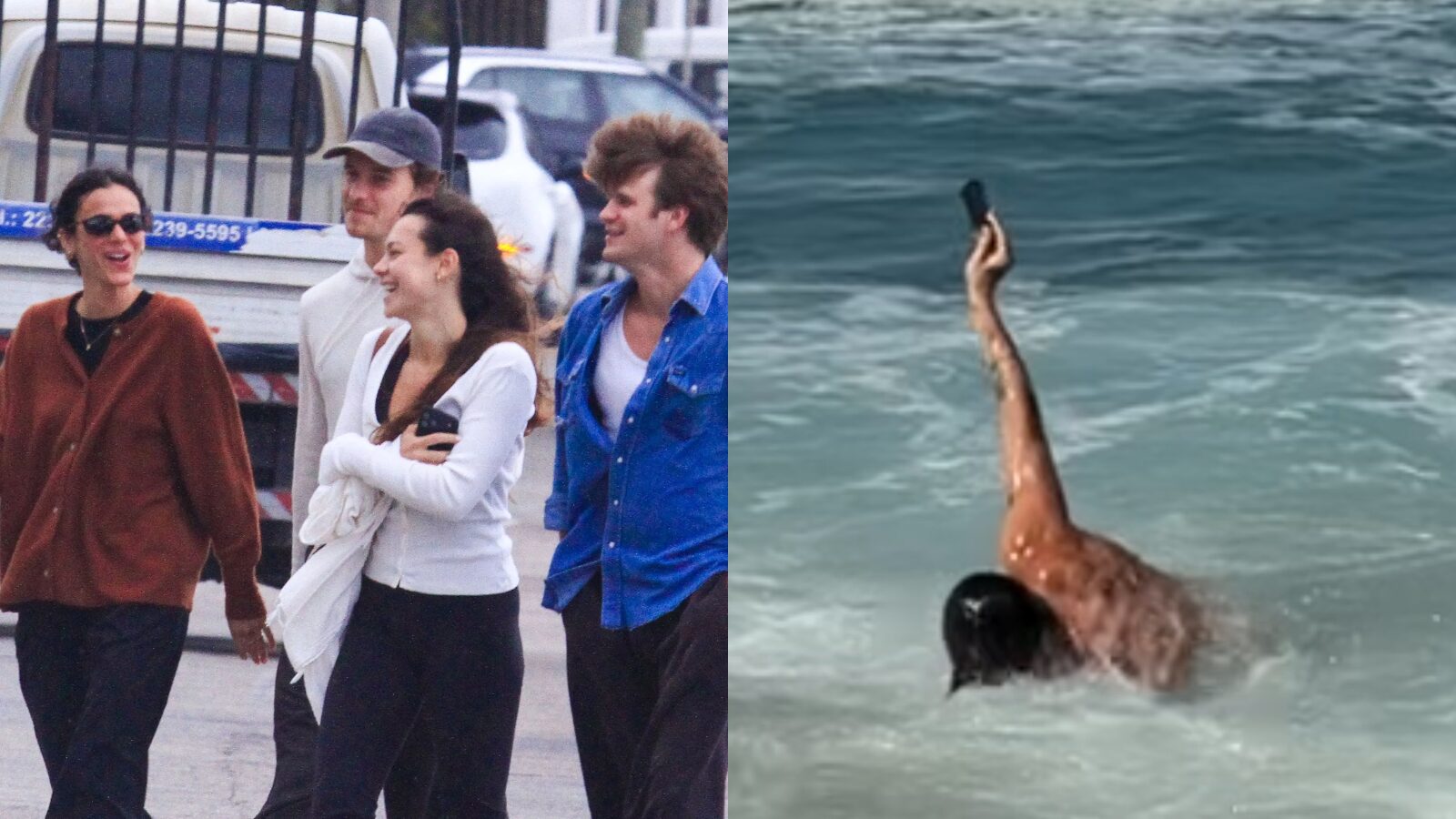 Cunhada de Bruna Marquezine diverte fãs com caldo na praia