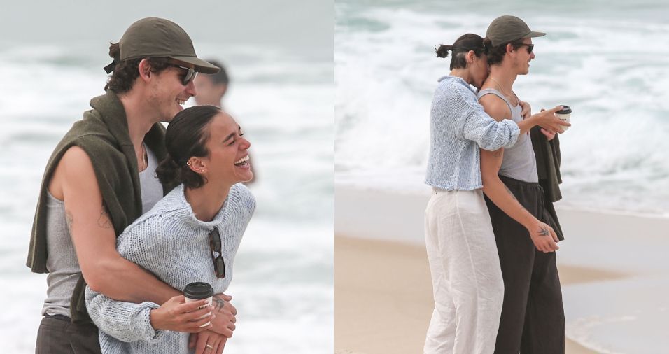 Bruna Marquezine e Shawn Mendes vivem manhã romântica no Rio
