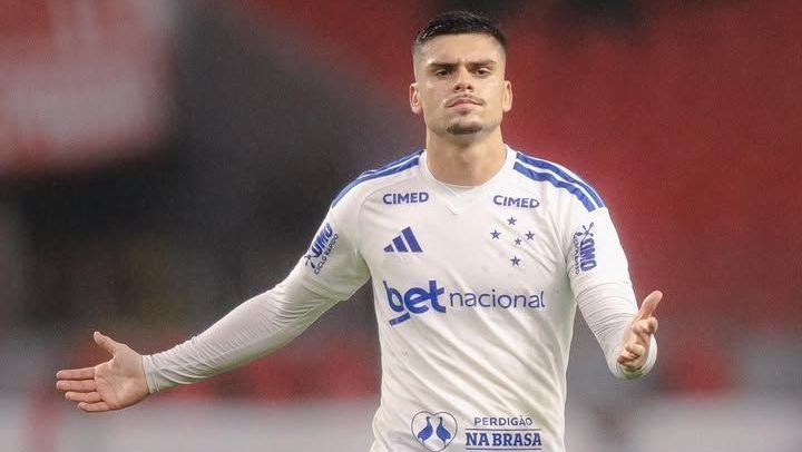 Gabriel Pec, do Cruzeiro, fala sobre sua recuperação após lesão