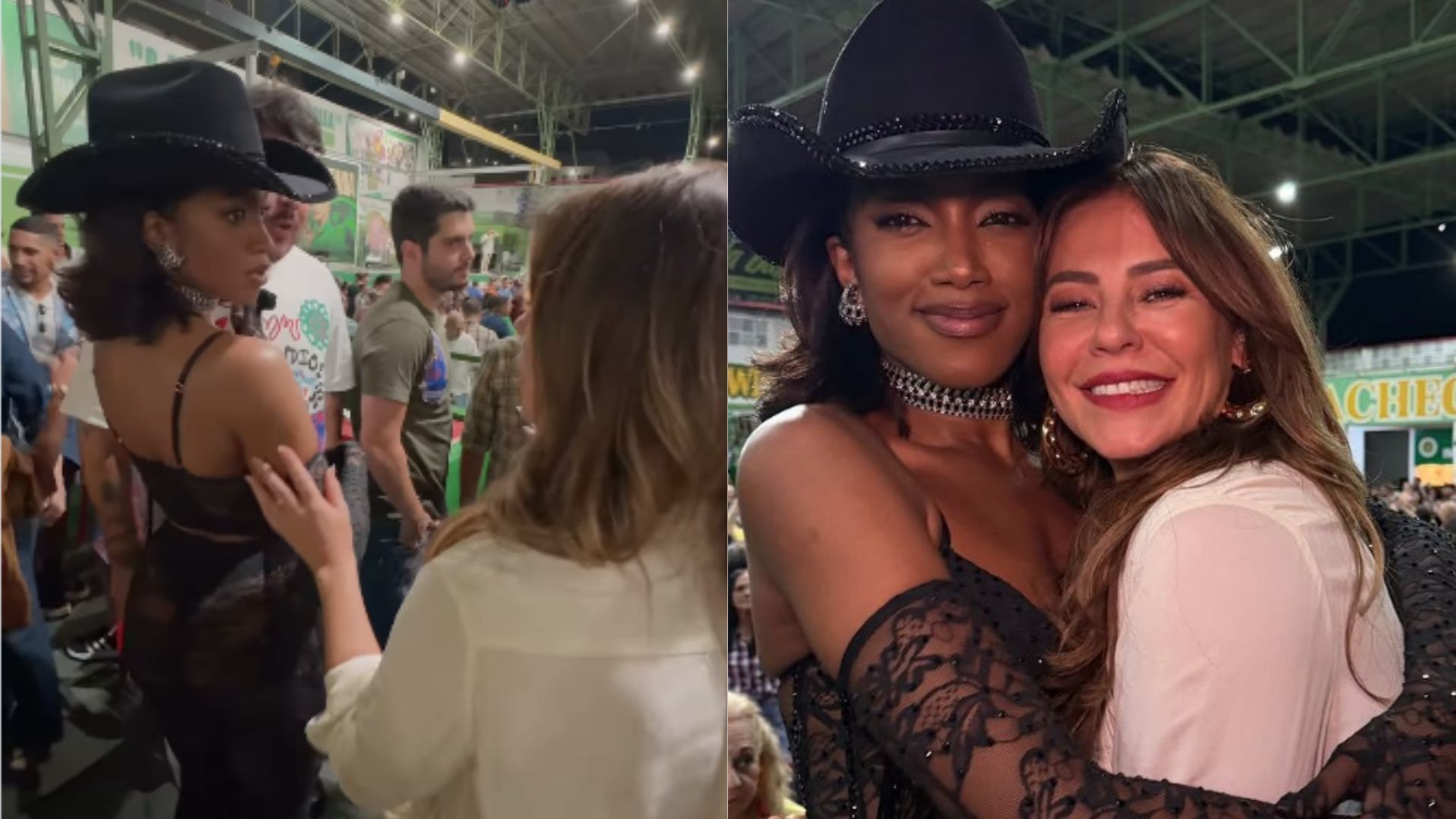 Paolla Oliveira pega Iza de surpresa em festa emocionante