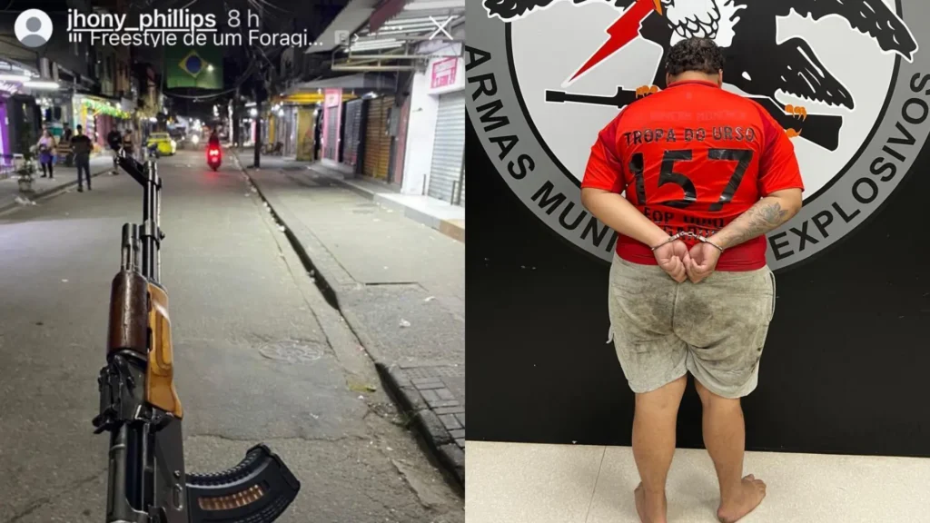 Braço direito de líderes do Comando Vermelho é preso no RJ com provas