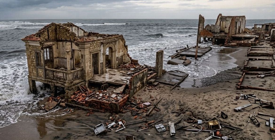 Atlântida brasileira: o destino que desaparece na areia