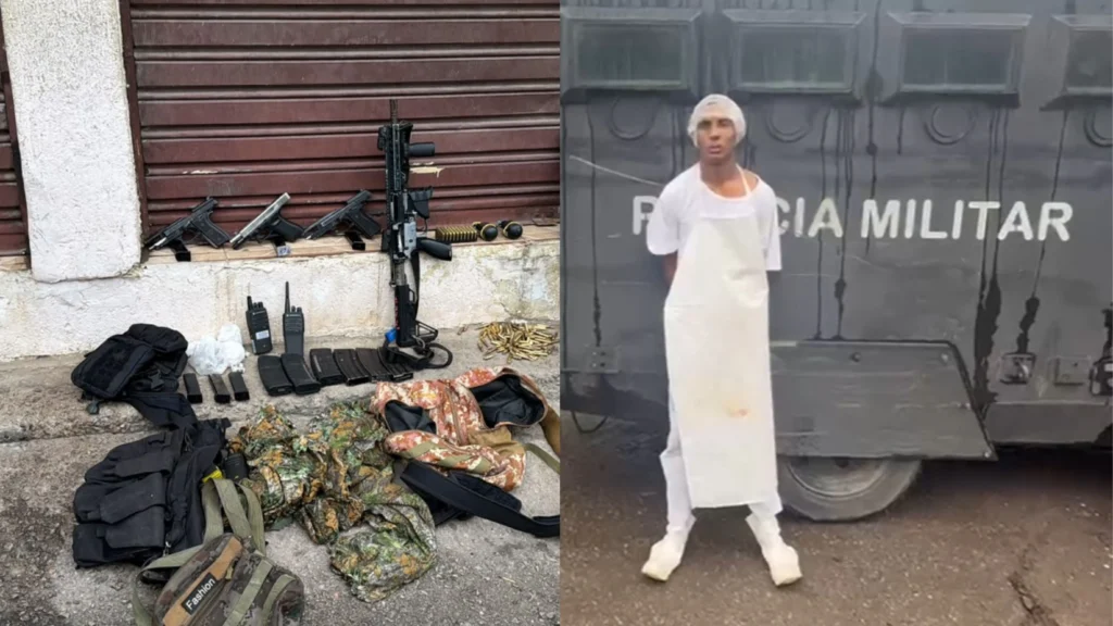 Suspeito se veste de merendeira para fugir de operação no Rio