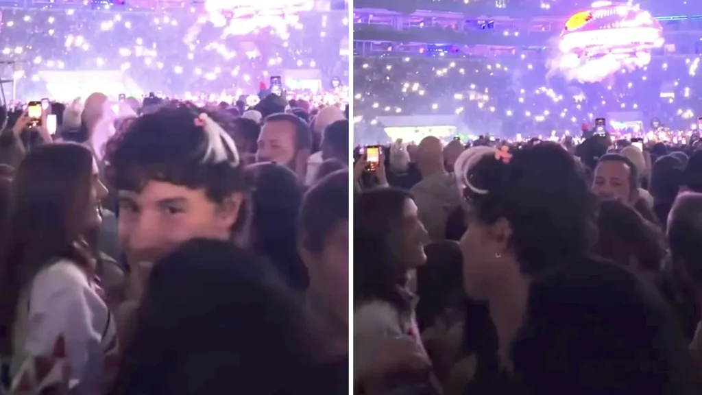 Shawn Mendes vai ao show da Xuxa com estilo divertido no cabelo