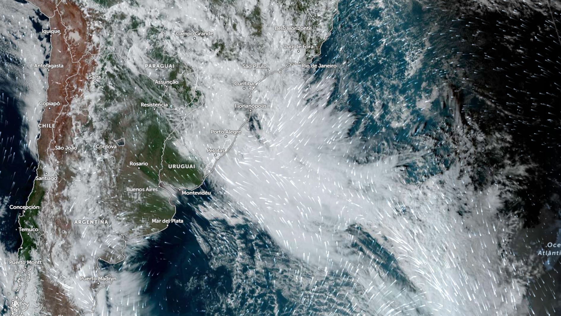 Ciclone bomba: entenda como pode afetar o Brasil e previsões