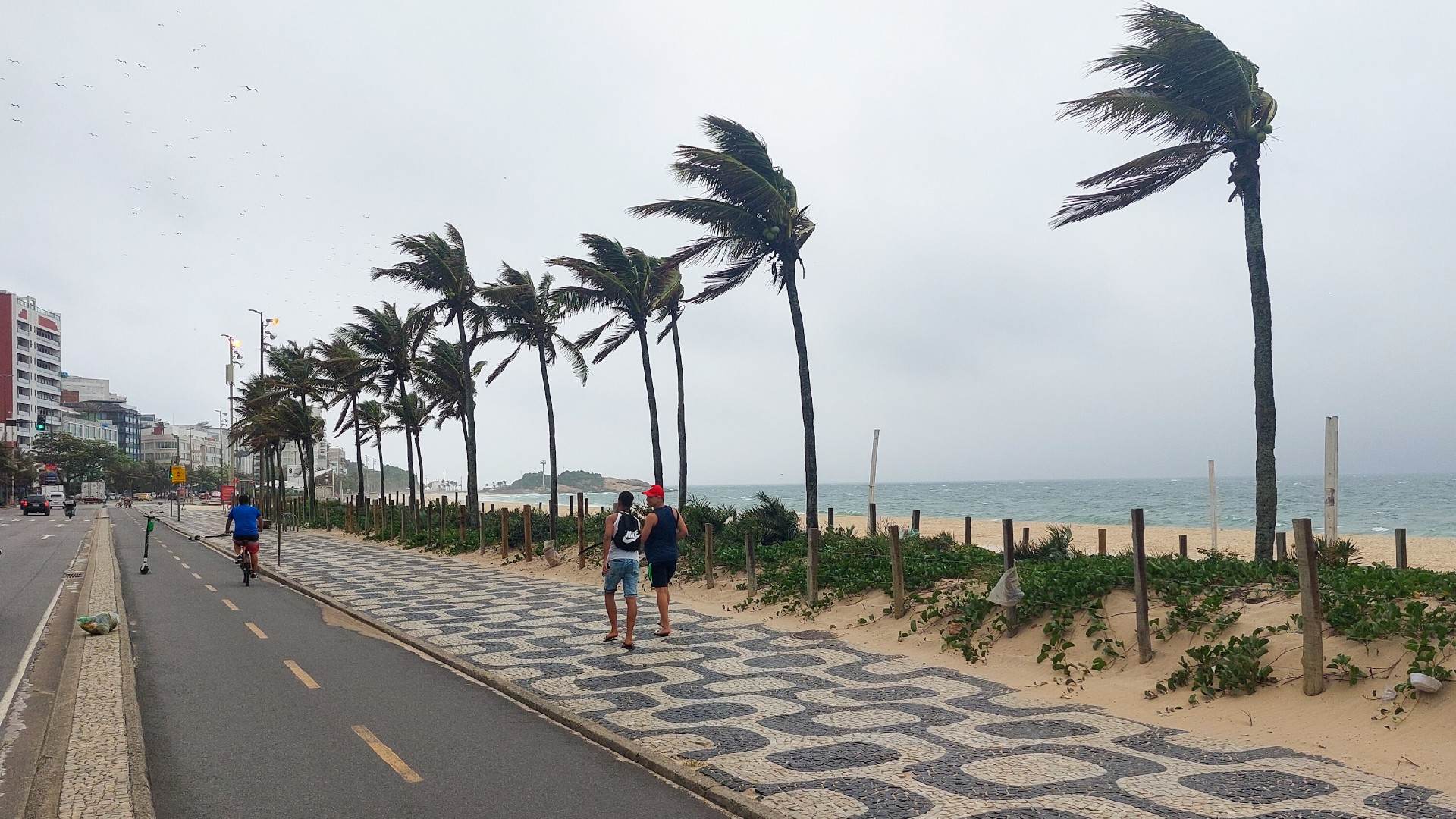 Rio tem máxima de 35ºC e ventos mais fracos neste sábado