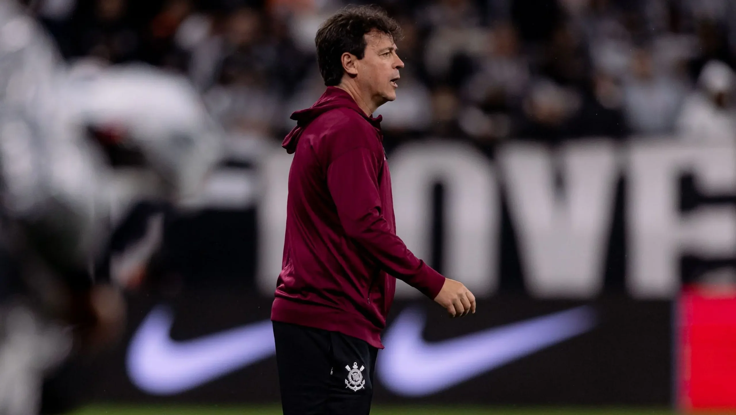 “Machuca muito”, desabafa Diniz após derrota do Corinthians