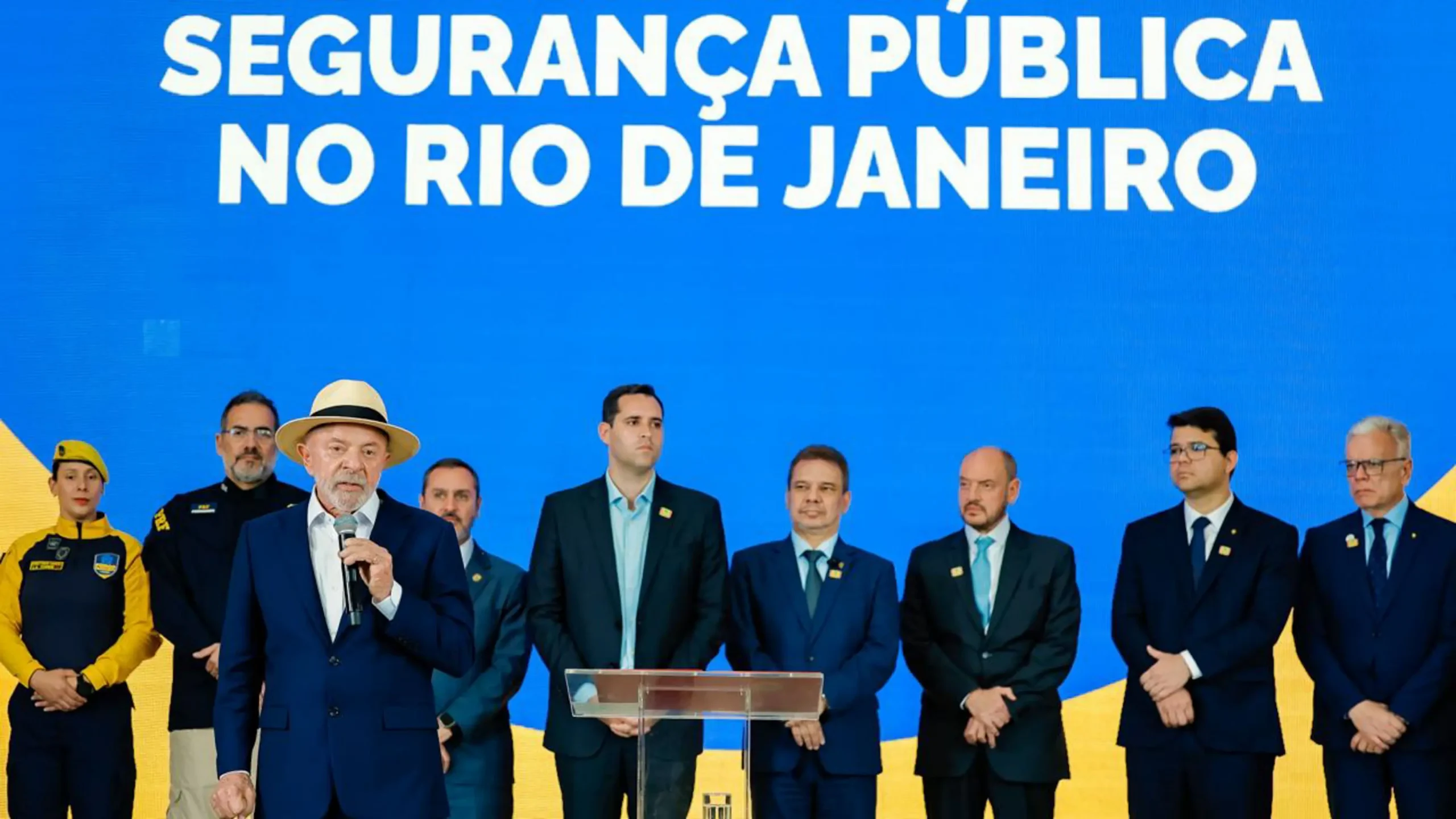No Rio, Lula reforça defesa da PEC da Segurança e benefícios sociais