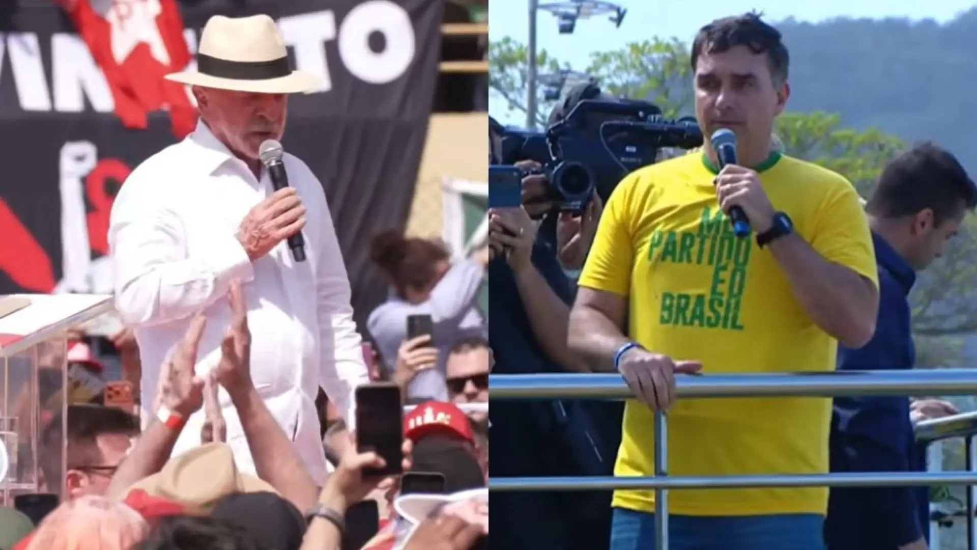 Lula e Flávio concentram disputa em SP, MG e RJ nas eleições