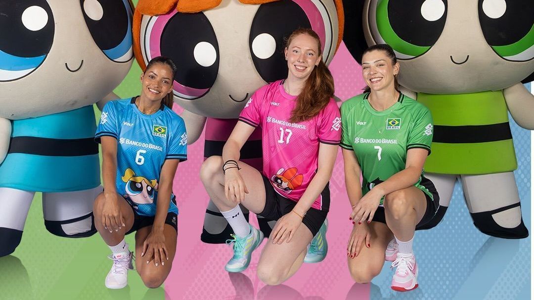 Seleção Feminina de Vôlei apresenta camisas icônicas de poder