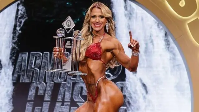Eduarda Bezerra, campeã do Mr. Olympia, encanta com sua forma