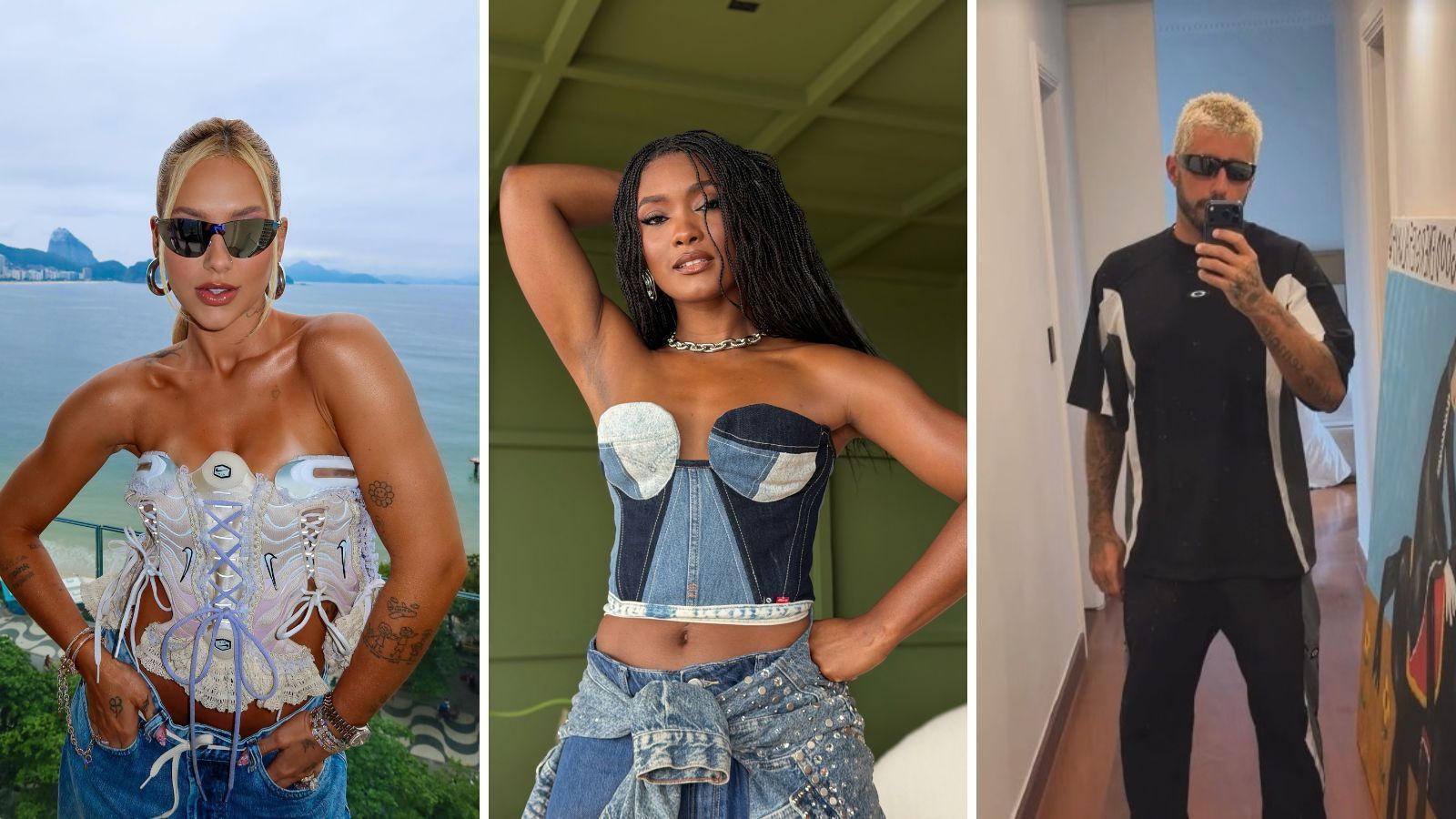 Virginia, Érika Januza e famosos marcam presença no jogo da NFL