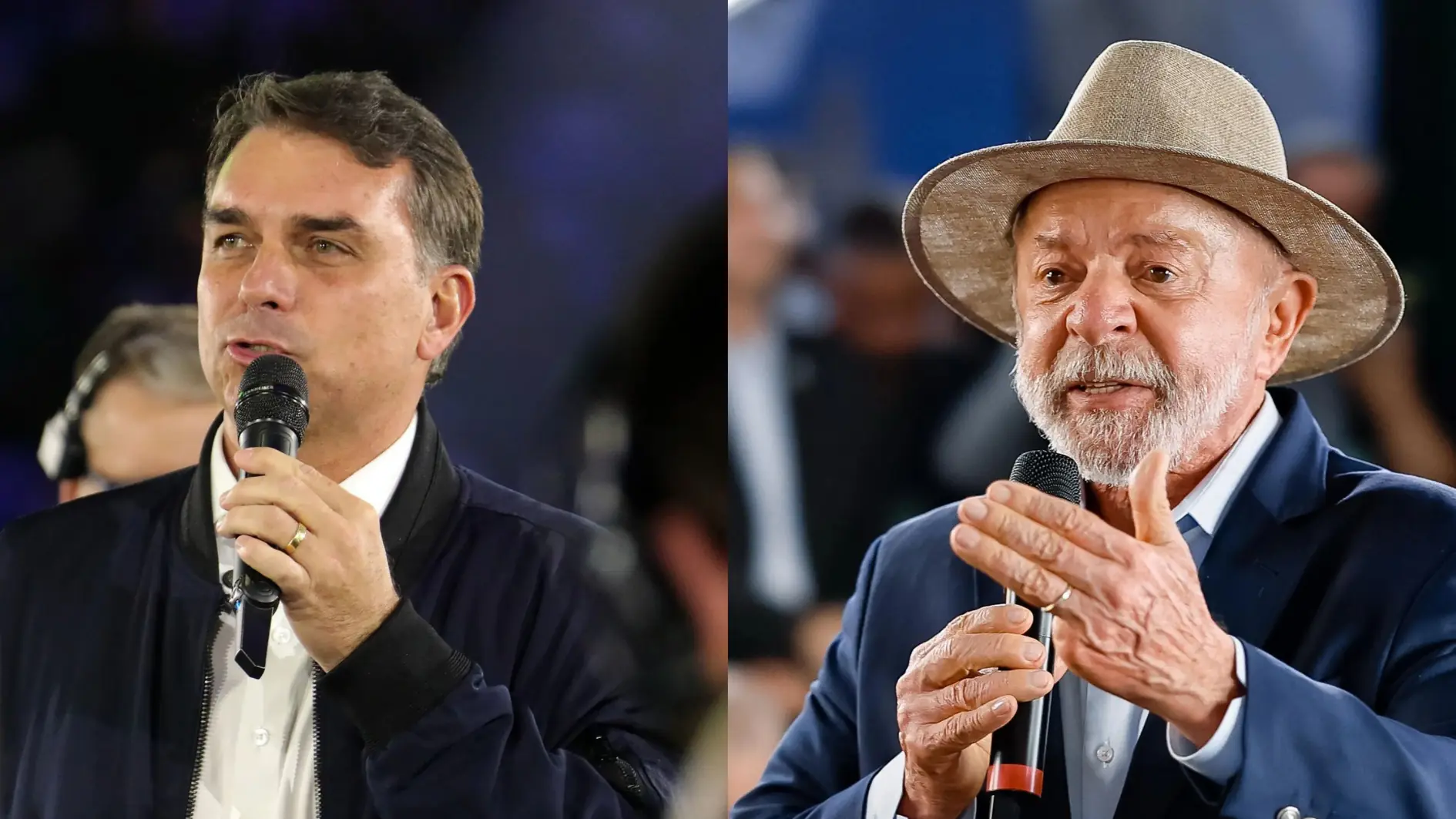 Flávio e Lula vão a RJ e SP em atos decisivos antes do segundo turno