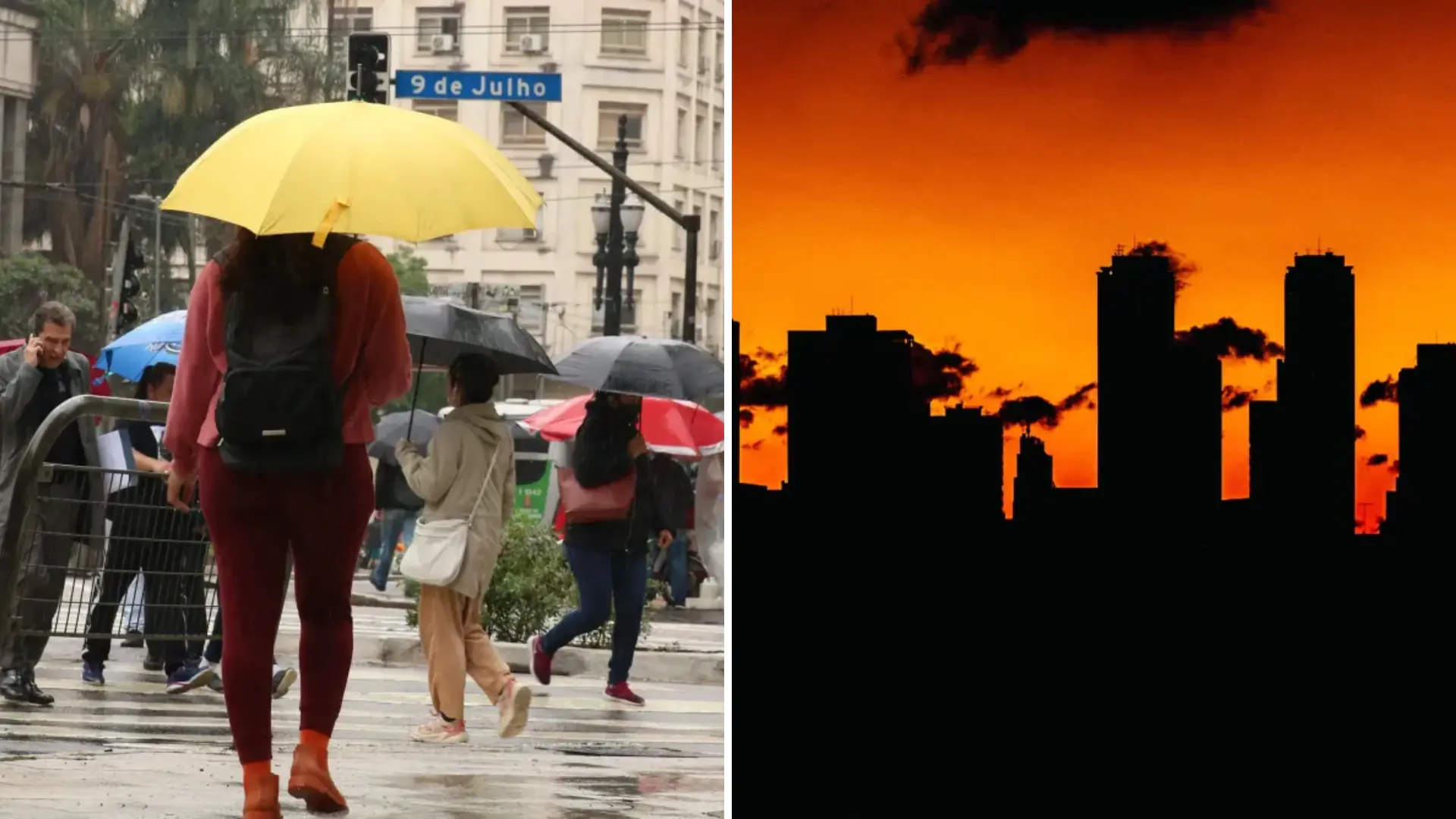 Chuva forte e calor intenso: previsão do tempo no Brasil neste fim de semana
