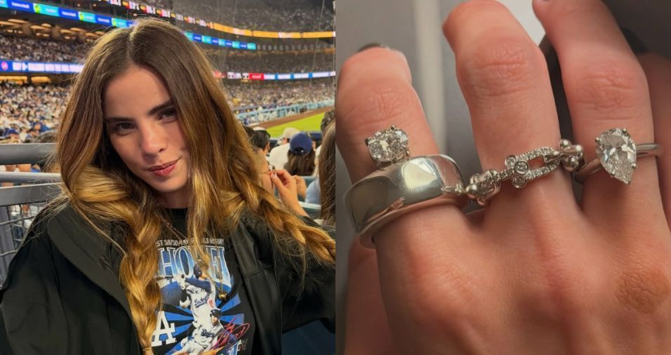 Giulia Be mostra anel de noivado luxuoso antes de casamento feliz